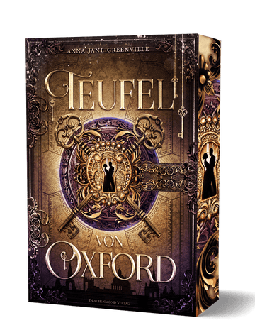 Das Cover zeigt mittig ein Schlüsselloch, in dessen Mitte die Silhouette eines Paares (ein Mann und eine Frau im Profil) zu sehen ist. Dahinter kreuzen sich zwei große, verzierte Schlüssel. Der Titel zieht sich vom oberen Bereich bis in den unteren Bereich des Covers darum. Weitere Verzierungen sind um das Schlüsselloch und an den Kanten des Covers enthalten. Genutzte Farben sind unterschiedliche Brauntönen, Beige und ein wenig Lila.